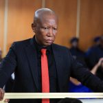 South African opposition politician Malema expected to be sentenced in firearm case, in KuGompo City